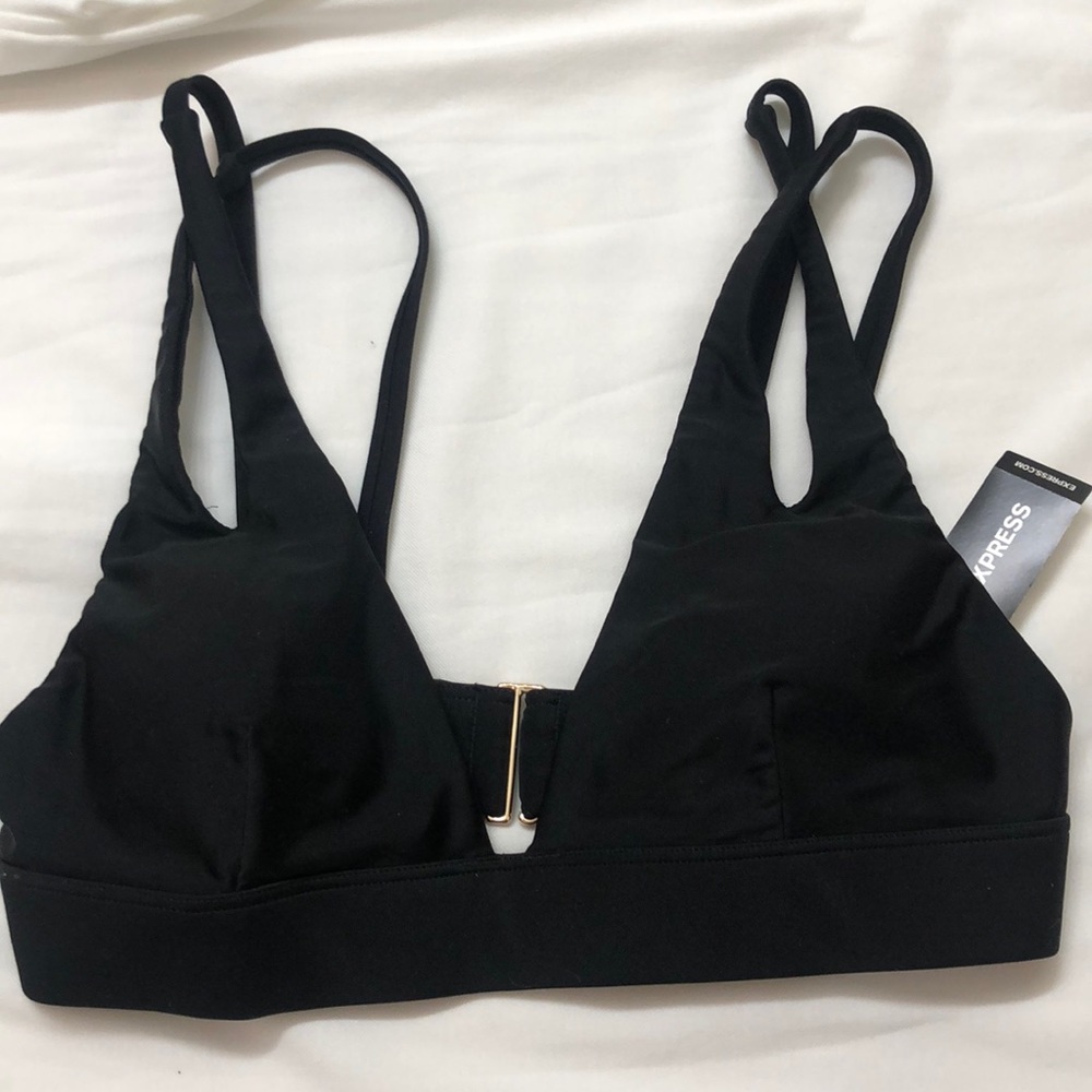 Black Express bathing suit top